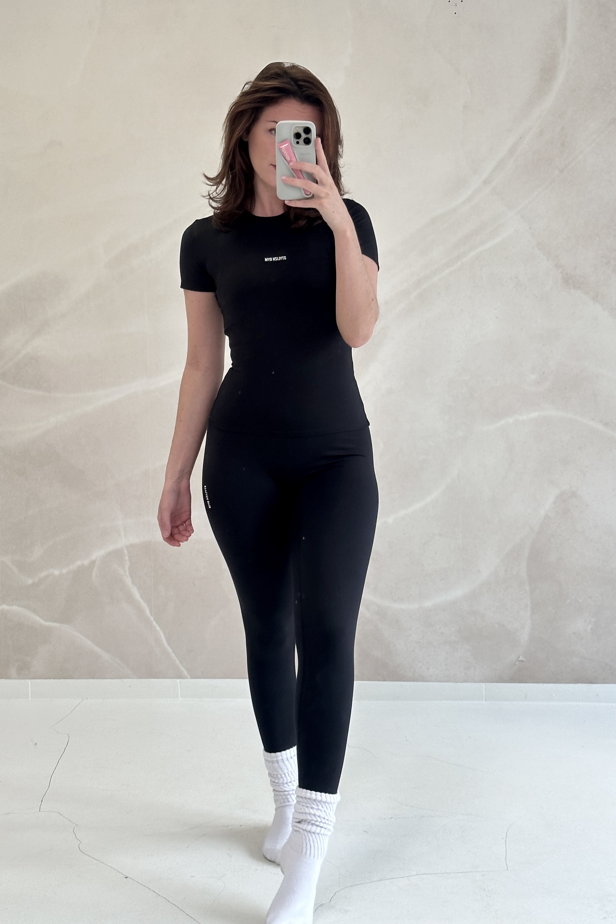 Highwaist sportleggings Muy Black