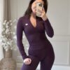 Vest mauve