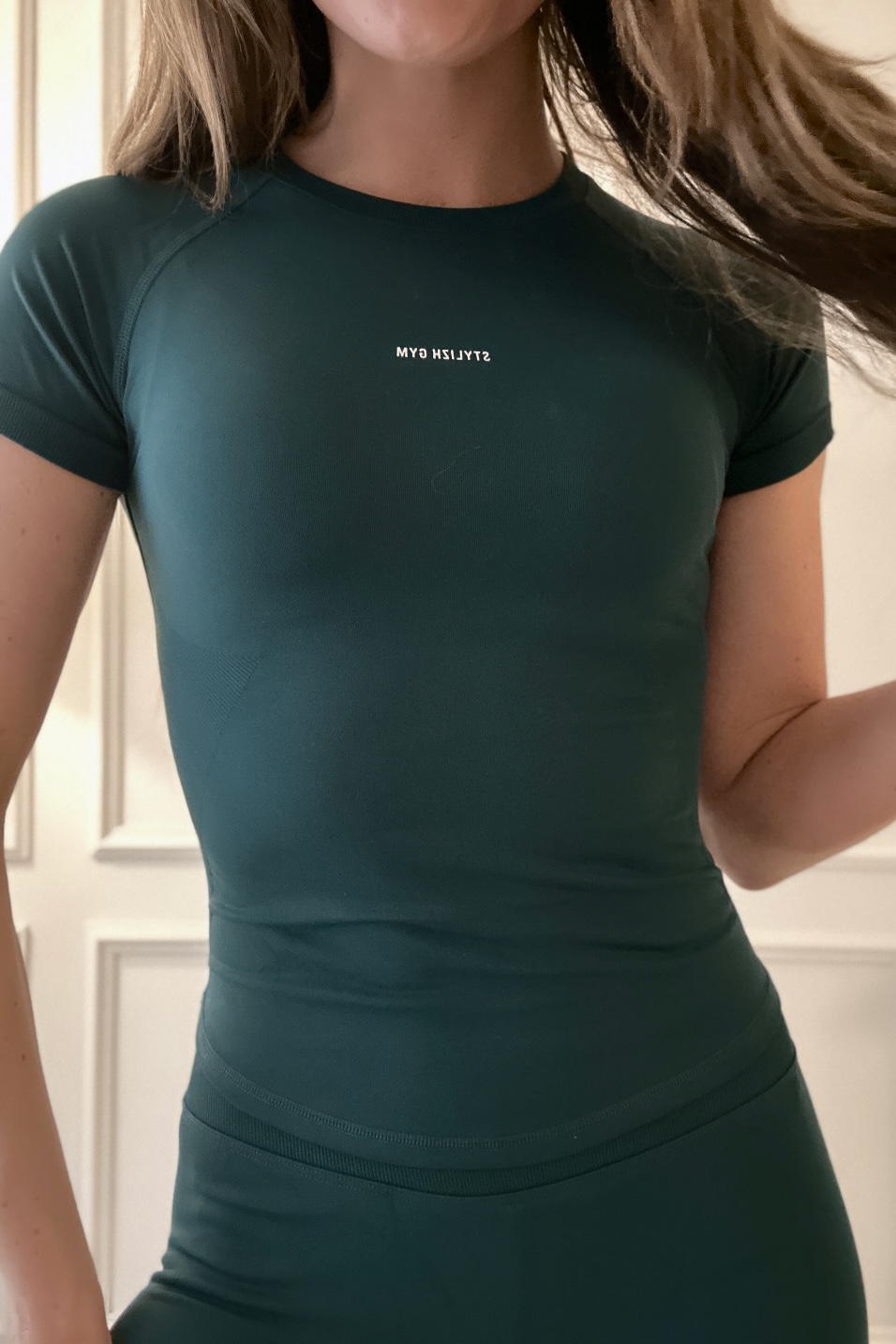 Sculpting top Evergreen